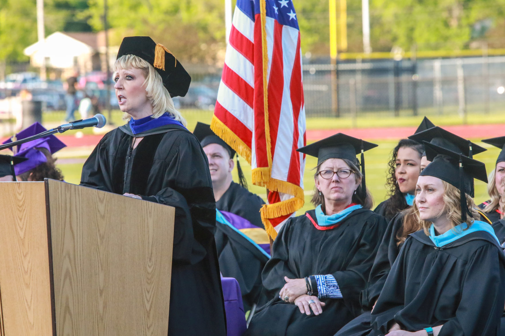 Hobart High School graduation